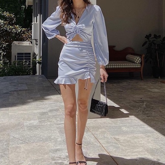 First Base Dress. Sky Blue. NWT. Small / Medium - Picture 2 of 2